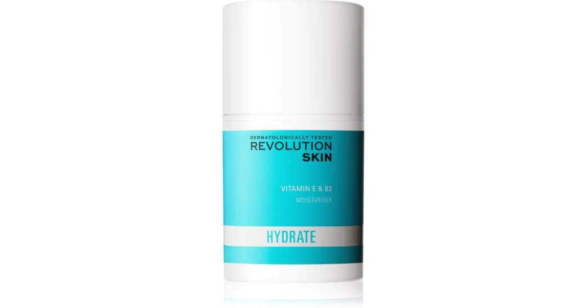 Revolution Skincare Hydrate Vitamin E & B3 crema-gel idratante 50 ml