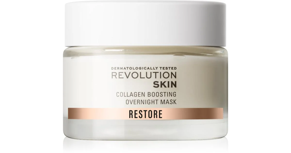 Revolution skincare Restore Collagen Boosting Maschera notte - 50 ml