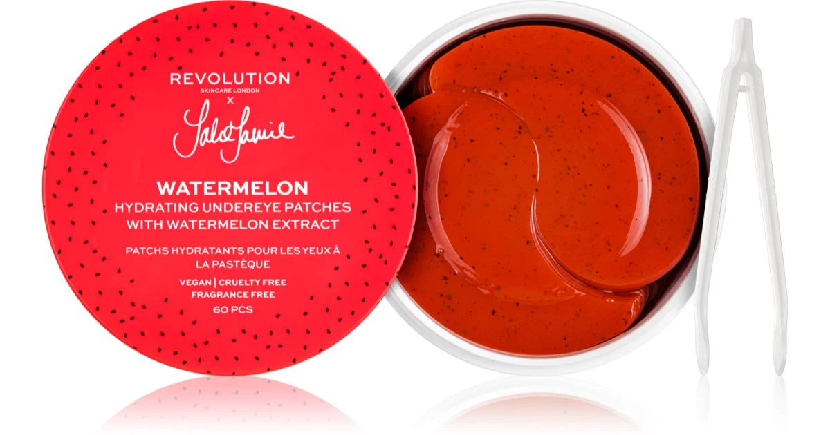 Revolution skincare Jake Jamie Watermelon Hydrating Undereye Patches ( 30 paia )