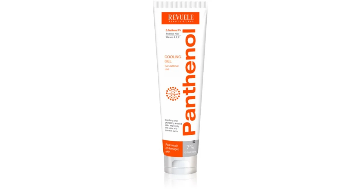 Revuele Panthenolo gel rinfrescante per lenire la pelle 75 ml