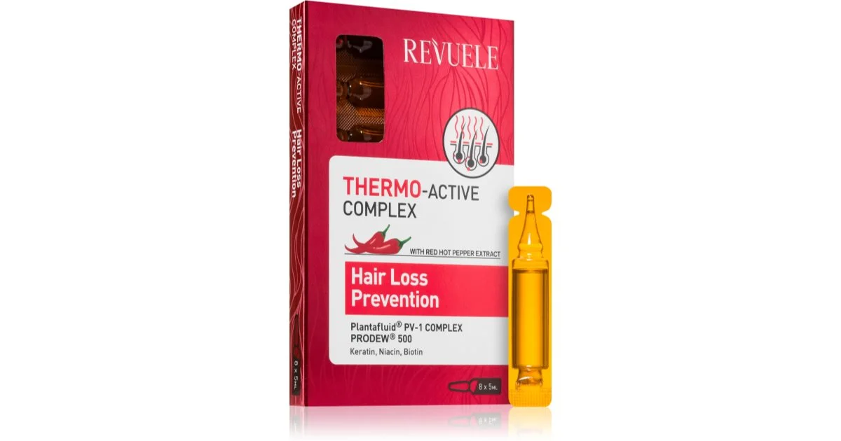 Revuele Thermo-Active Complex prevezione fiala anti-caduta dei capelli 8x5 ml