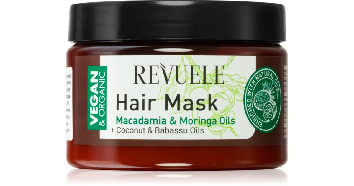 Revuele Vegan & Organic maschera rivitalizzante per capelli 360 ml
