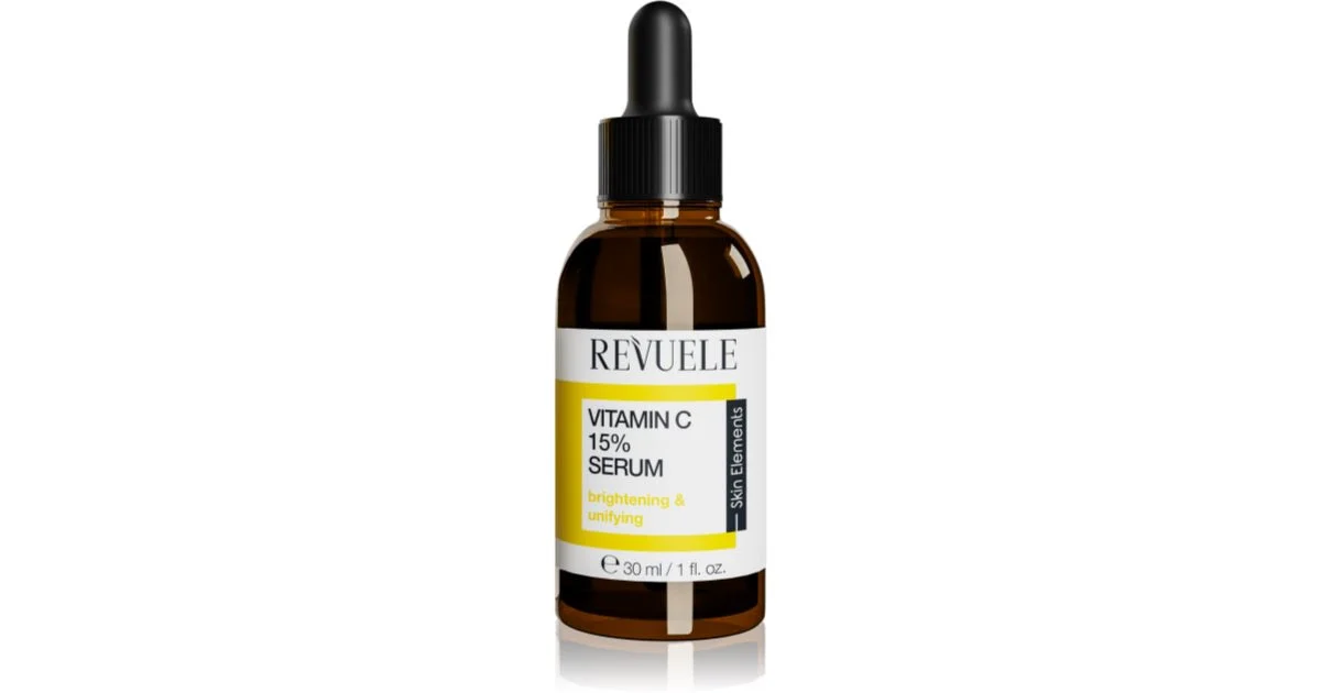 Revuele Vitamin C 15% siero illuminante per unificare il tono della pelle 30 ml