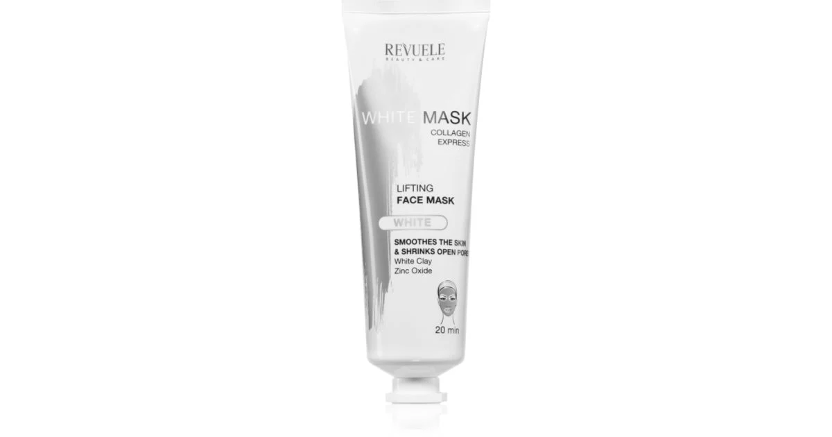Revuele Collagene bianco Express maschera liftante e rassodante per chiudere i pori 80 ml