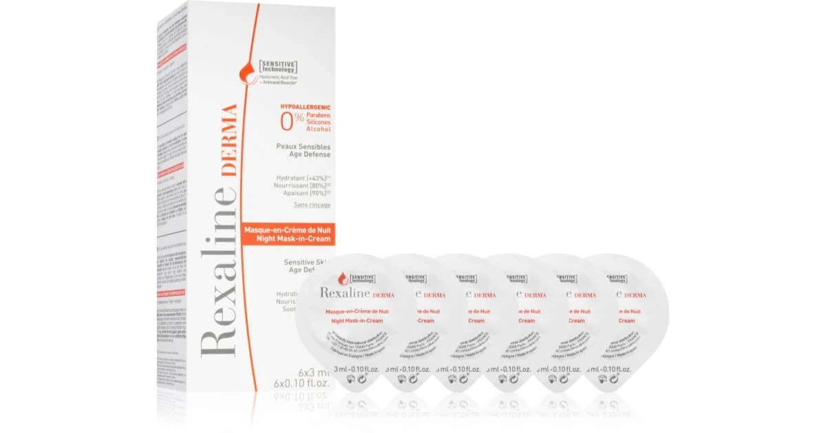Rexaline Derma Night Maschera-in-crema 6x3 ml