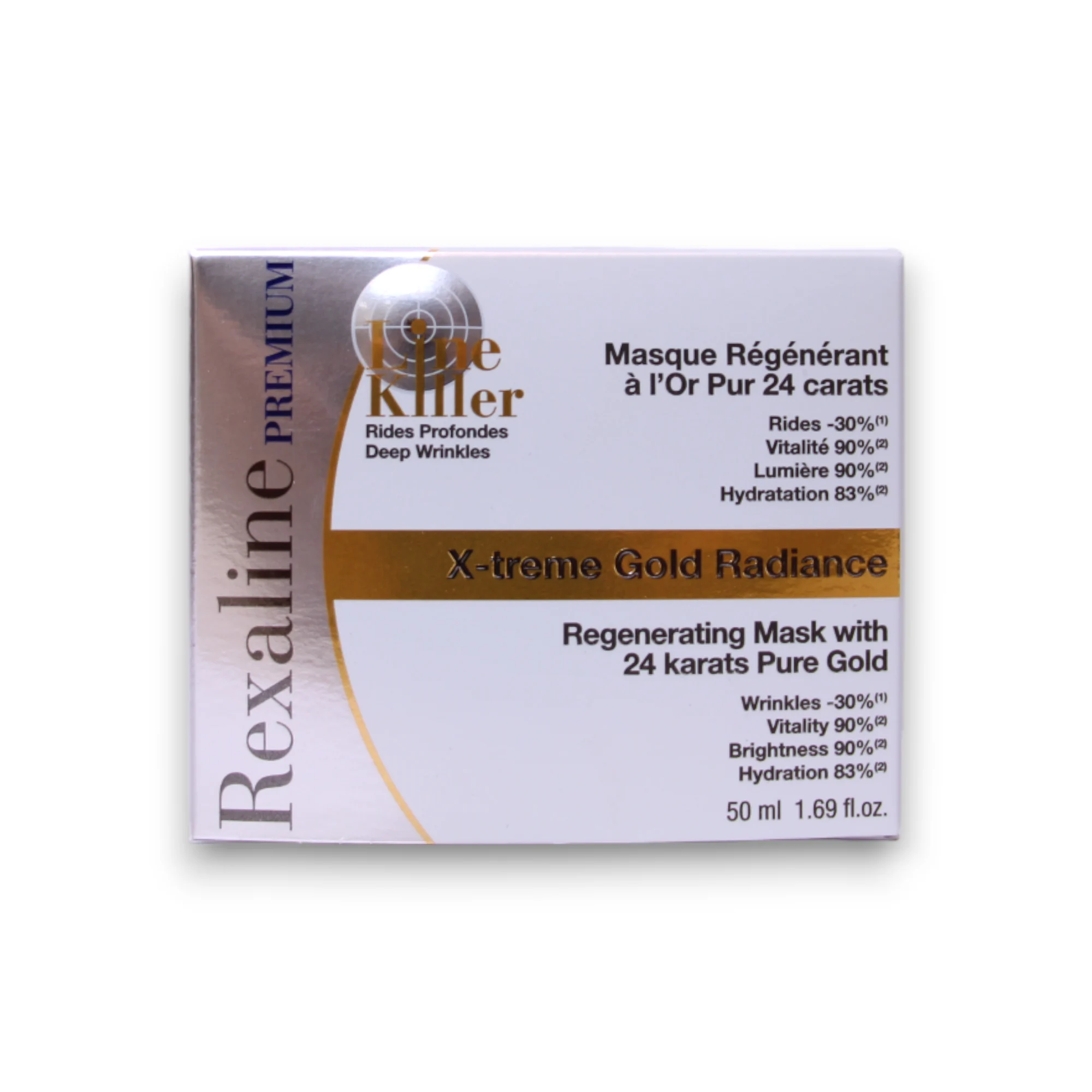 Rexaline Line Killer X-Treme Maschera in Crema Rigenerante per il Viso 50 ml