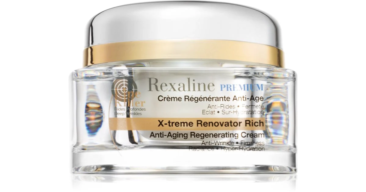 Rexaline Premium Line Killer X-Treme Renovator Crema ricca antirughe rigenerante profonda - 50 ml