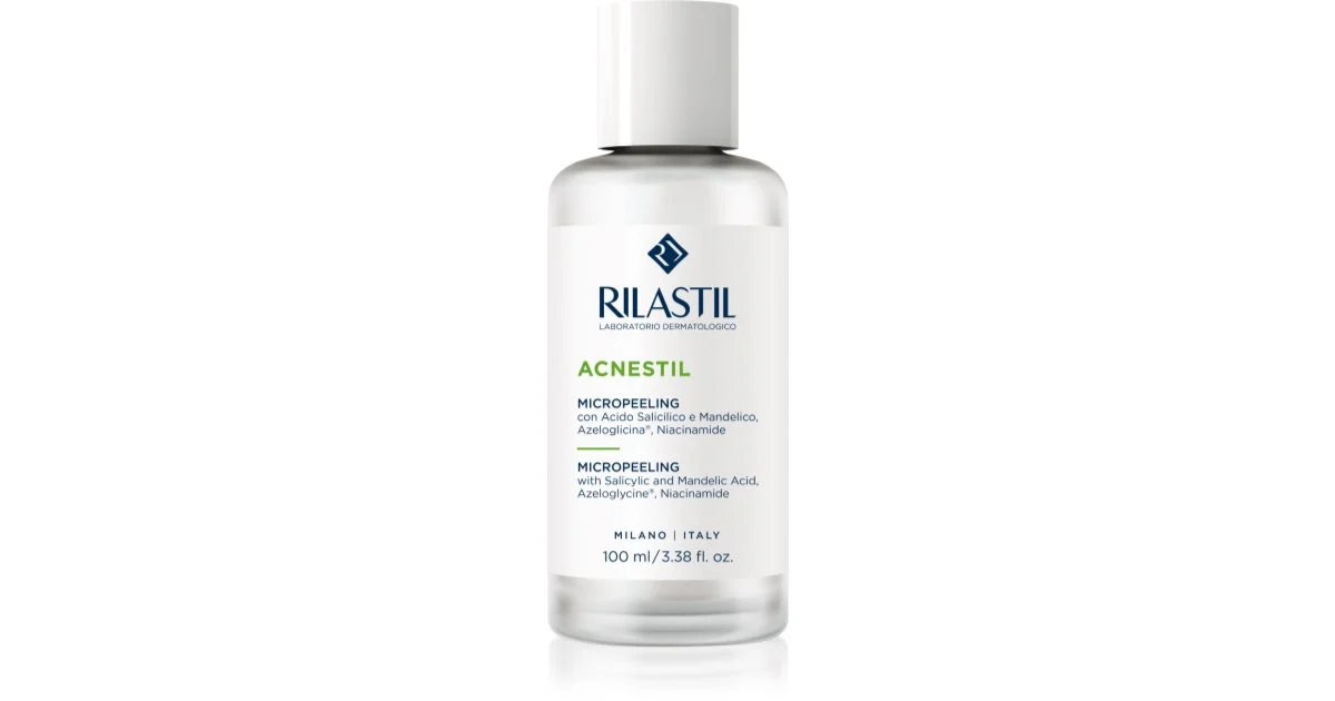 Rilastil Acnestil latte esfoliante ed emolliente per pelli acneiche 100 ml