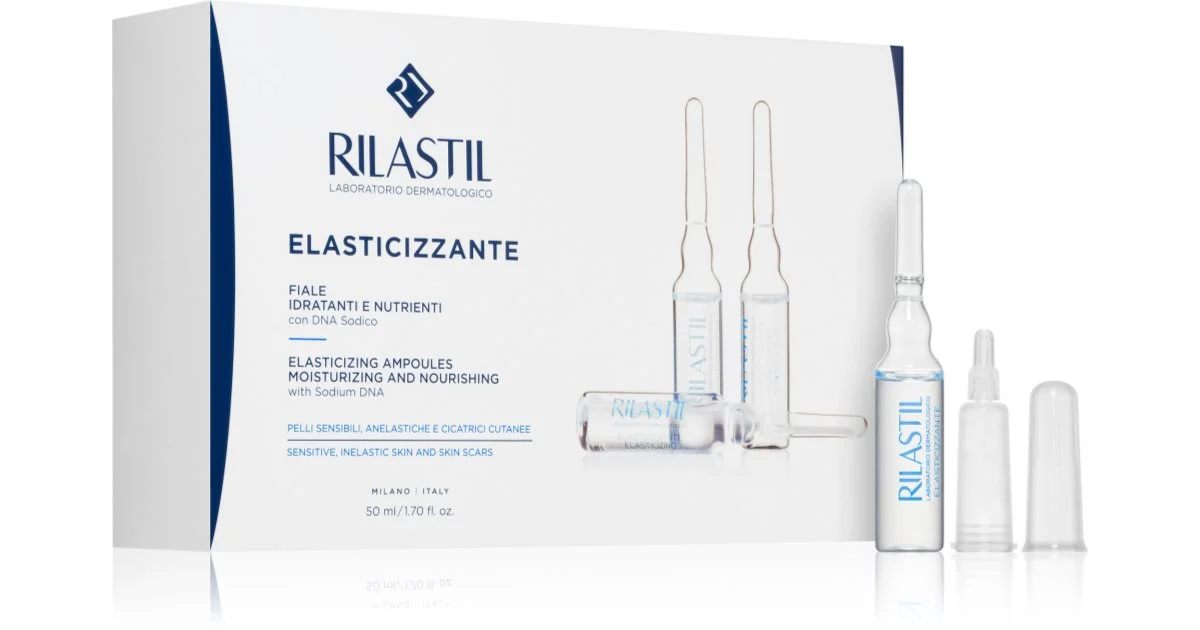 Rilastil Elasticizzante fiala che aumenta l'elasticità della pelle 10x5 ml