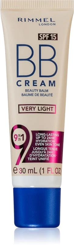 Rimmel BB Cream 9in1 SPF15 - 30 ml Molto leggera