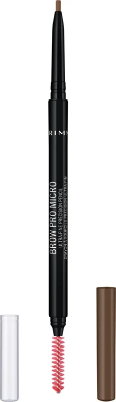 Rimmel Rimmel Sopracciglia London Matita Sopracciglia Pro Microdefiner Formula A Lunga Durata Pettinino Incorporato 002 Soft Brown