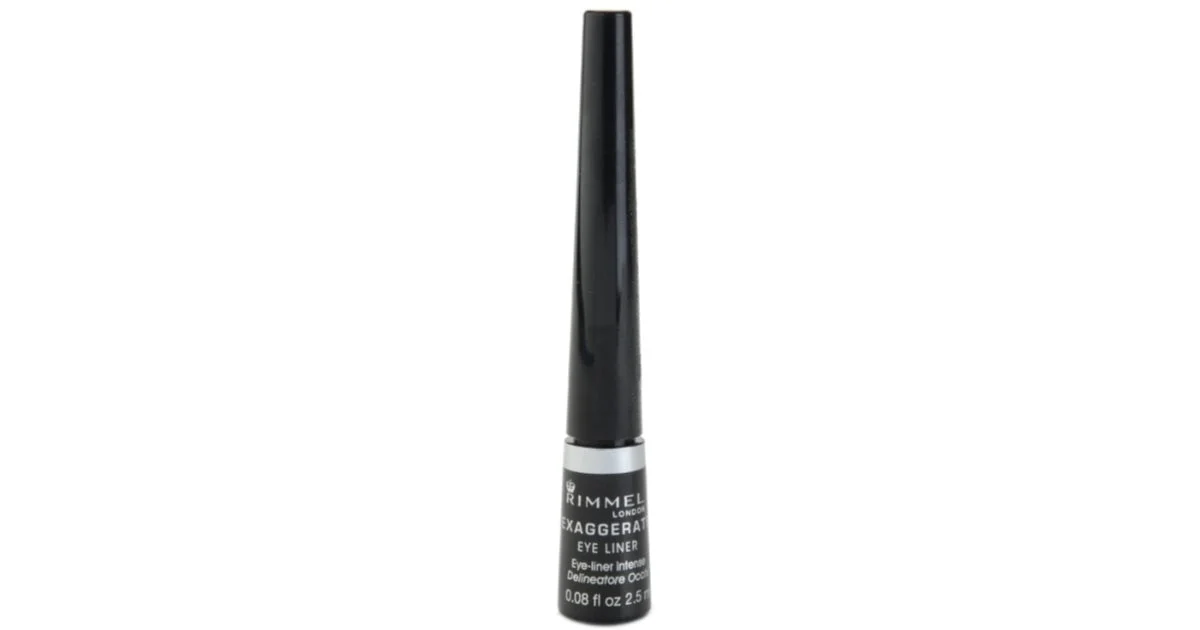 Rimmel Exaggerate Eye Liner - Liquido 2,5 ml 1 Nero