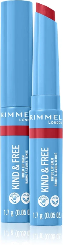 Rimmel Kind & Free Balsamo Labbra Colorato 4 g 005 Turbo Rosso