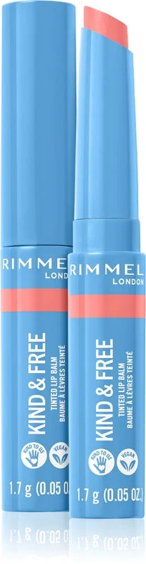 Rimmel Kind & Free Balsamo Labbra Colorato 4 g 004 Hibiscus Blaze