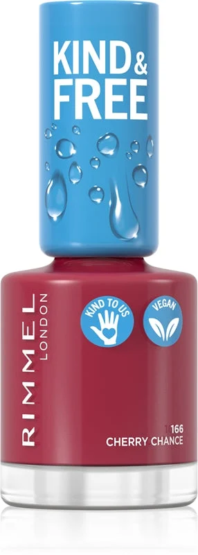 Rimmel Smalto per unghie Kind & Free 8 ml 166 Cherry Chance