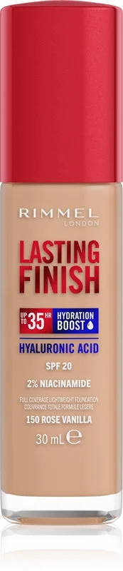 Rimmel Lasting Finish 35H Fondotinta SPF20 30 ml 150 Rosa Vaniglia