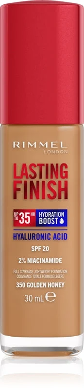 Rimmel Lasting Finish 35H Fondotinta SPF20 30 ml 350 Golden Honey