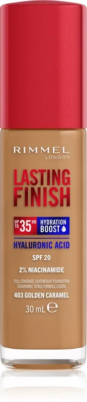 Rimmel Lasting Finish 35H Fondotinta SPF20 30 ml 403 Golden Caramel