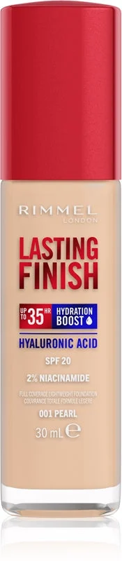 Rimmel Lasting Finish 35H Fondotinta SPF20 30 ml 001 Perla