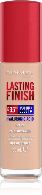 Rimmel Lasting Finish 35H Fondotinta SPF20 30 ml 010 Rosa Avorio