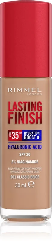 Rimmel Lasting Finish 35H Fondotinta SPF20 30 ml 201 Classic Beige