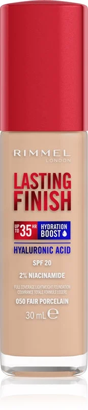 Rimmel Lasting Finish 35H Fondotinta SPF20 30 ml 050 Fiera Porcellana