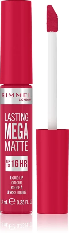 Rimmel Lasting Mega Matte Rossetto liquido 7,4 ml Rossetto fucsia
