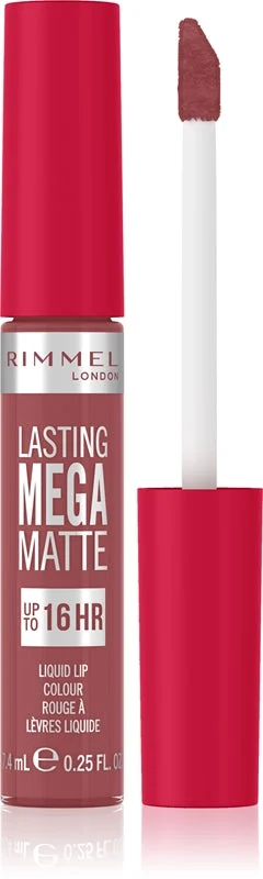 Rimmel Lasting Mega Matte Rossetto liquido 7,4 ml Rose & Shine