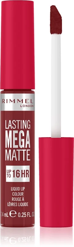 Rimmel Lasting Mega Matte Rossetto Liquido 7,4 ml Ruby Passion