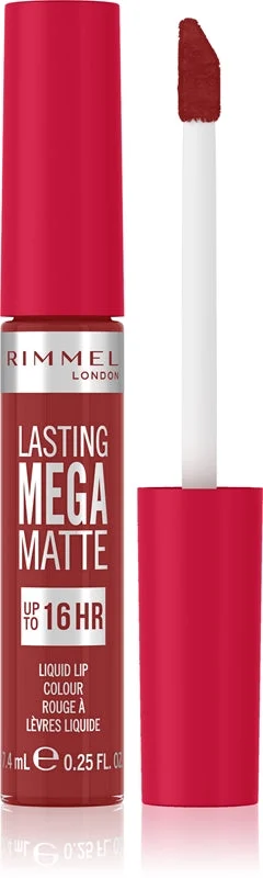 Rimmel Lasting Mega Matte Rossetto liquido 7,4 ml Fire Starter