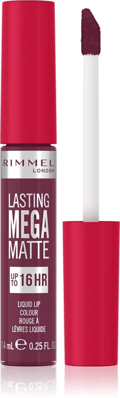 Rimmel London Lasting Mega Matte Colore labbra 940-Rock Me Purple 7,4ml