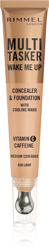Rimmel Multi Tasker Wake Me Up Correttore & Fondotinta - Correttore 20 ml 030 Light