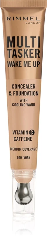 Rimmel Multi Tasker Wake Me Up Correttore & Fondotinta - Correttore 20 ml 040 Avorio