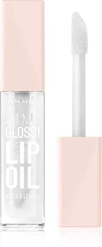 Rimmel Oh My Gloss! Olio labbra - 4,5 ml 000 Clear Cloud