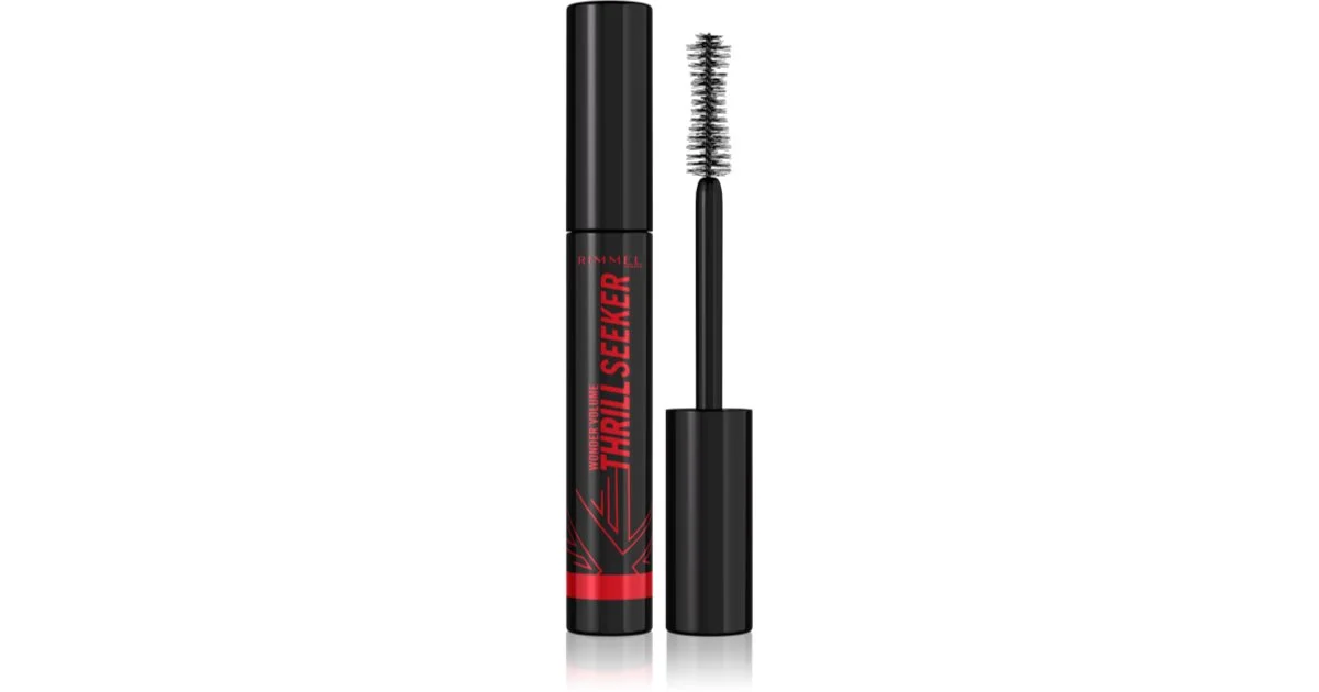 Rimmel London Wonder' Volume Thrill Seeker Mascara 004-Pitch Nero 8ml