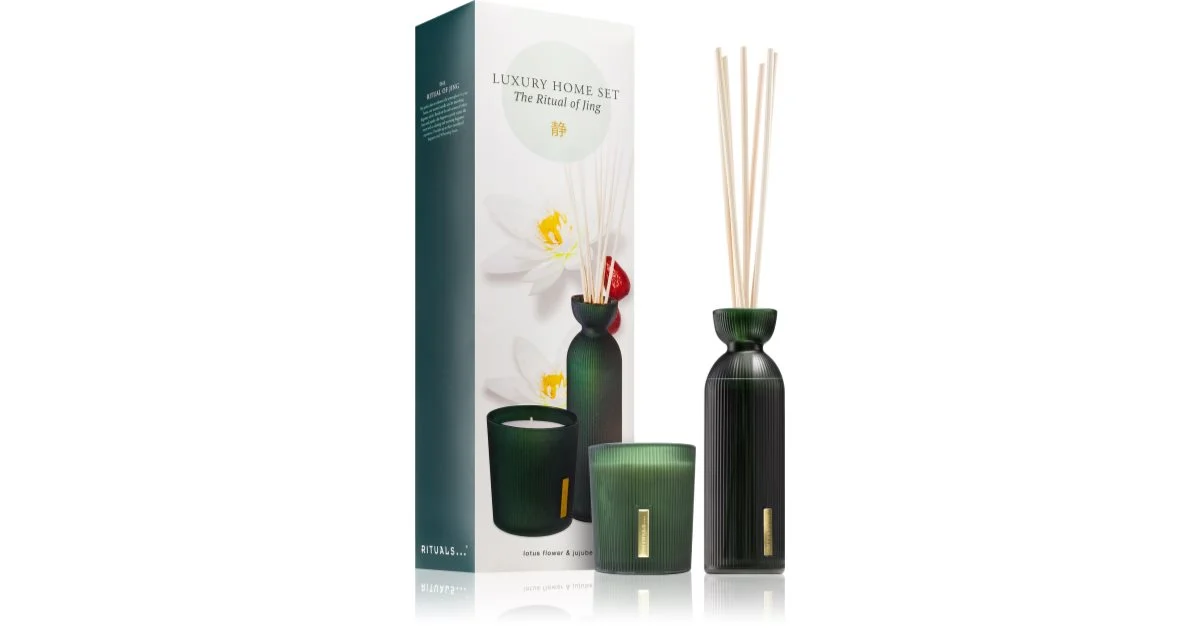 RITUALS The Ritual Of Jing confezione regalo da donna candela profumata 290 g + diffusore di aromi con ricarica 250 ml