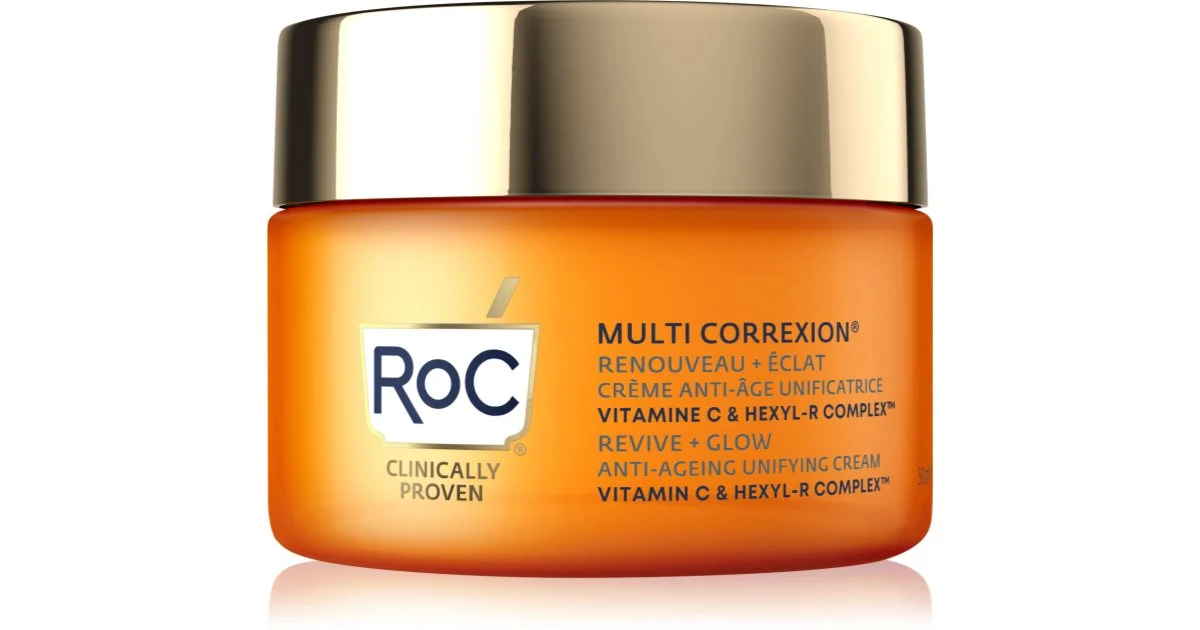 Roc Multi Correxion Revive + Glow Anti-Age Crema Unificante - 50 ml