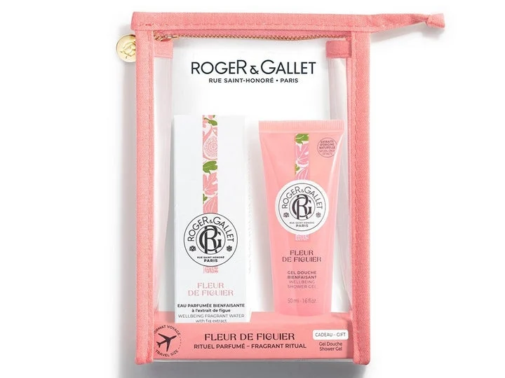 Roger & Gallet Fiore di Fico - Kit Acqua Profumata Benefica 30 ml + Gel Doccia 50 ml OMAGGIO
