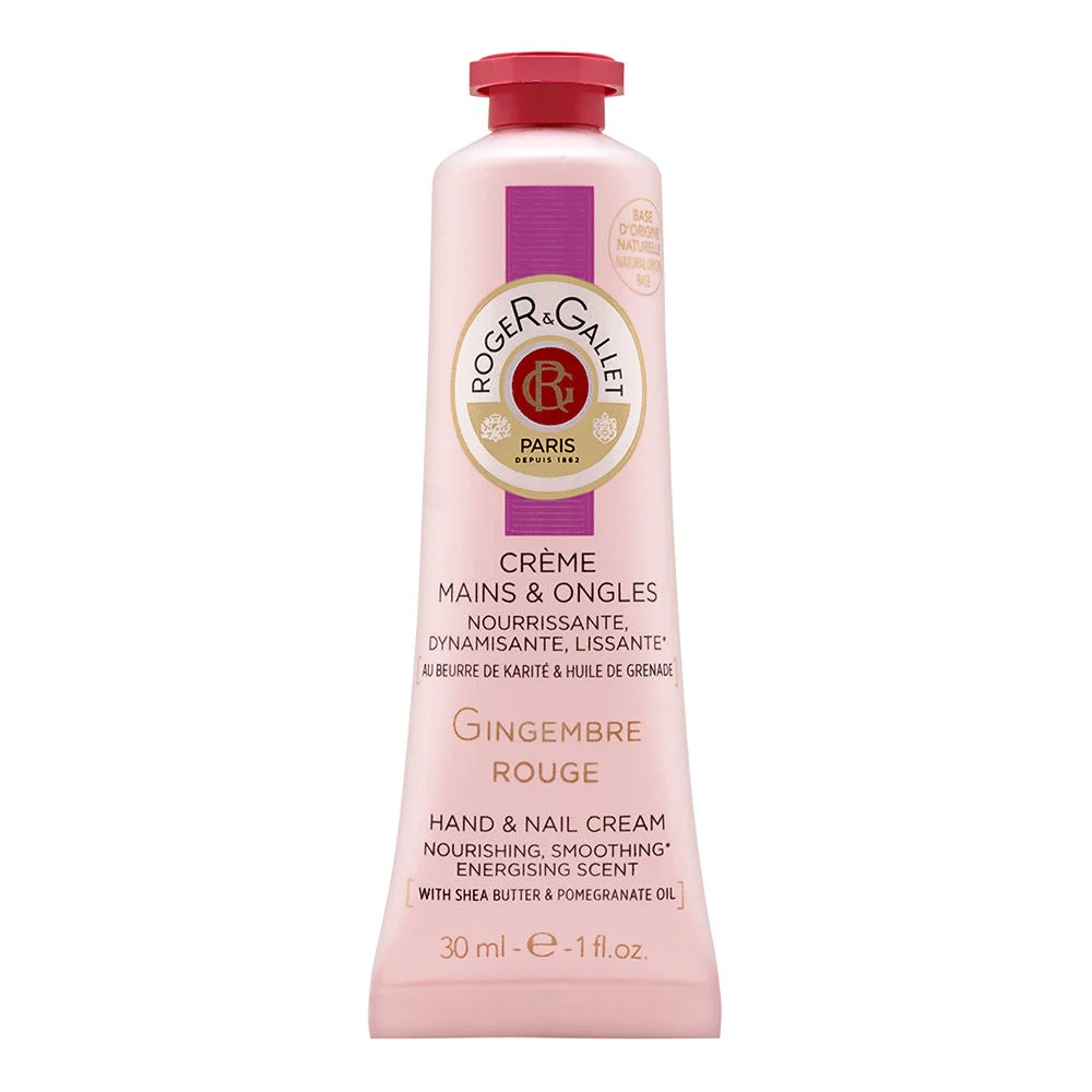 Roger & Gallet zenzero rosso Crema Mani & Unghie Idratante 30 ml
