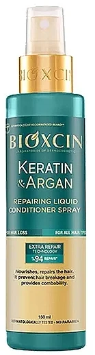 Spray condizionante ristrutturante per capelli