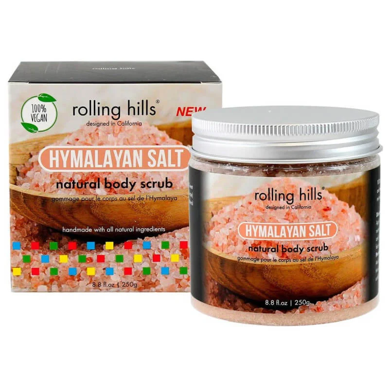 Rolling Hills Himalayan Salt Elimina le Impurità Scrub Corpo 250 g