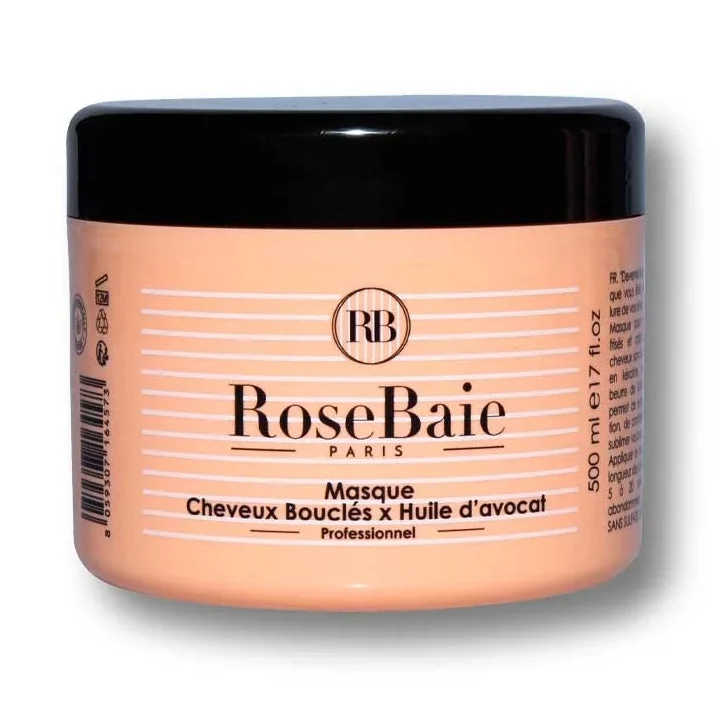 RoseBaie Maschera Capelli Ricci x Olio di Avocado - 500 ml