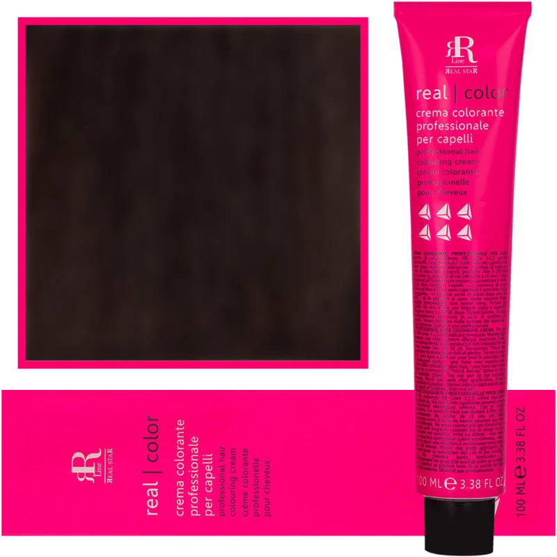 Tintura per capelli in crema RR Line 100ml 4.0 | Castano medio
