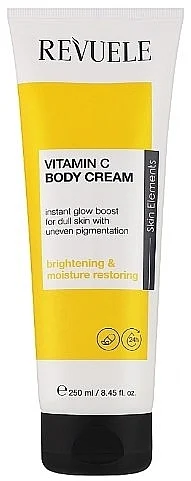 Crema per il corpo con vitamina C