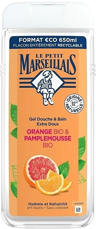 Gel doccia "Arancia e Pompelmo"