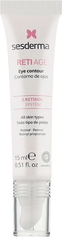 Gel antietà per il contorno occhi con tre tipi di retinolo