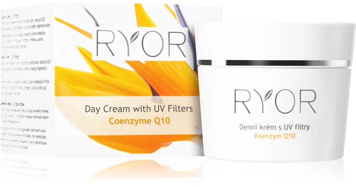 Ryor Coenzima Q10 Crema giorno con filtri UV - 50ml
