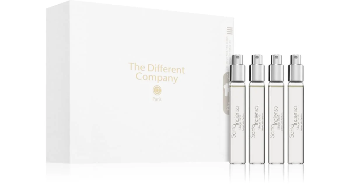 The Different Company Santo Incenso, Sillage Sacré set unisex 4× 7,5 ml