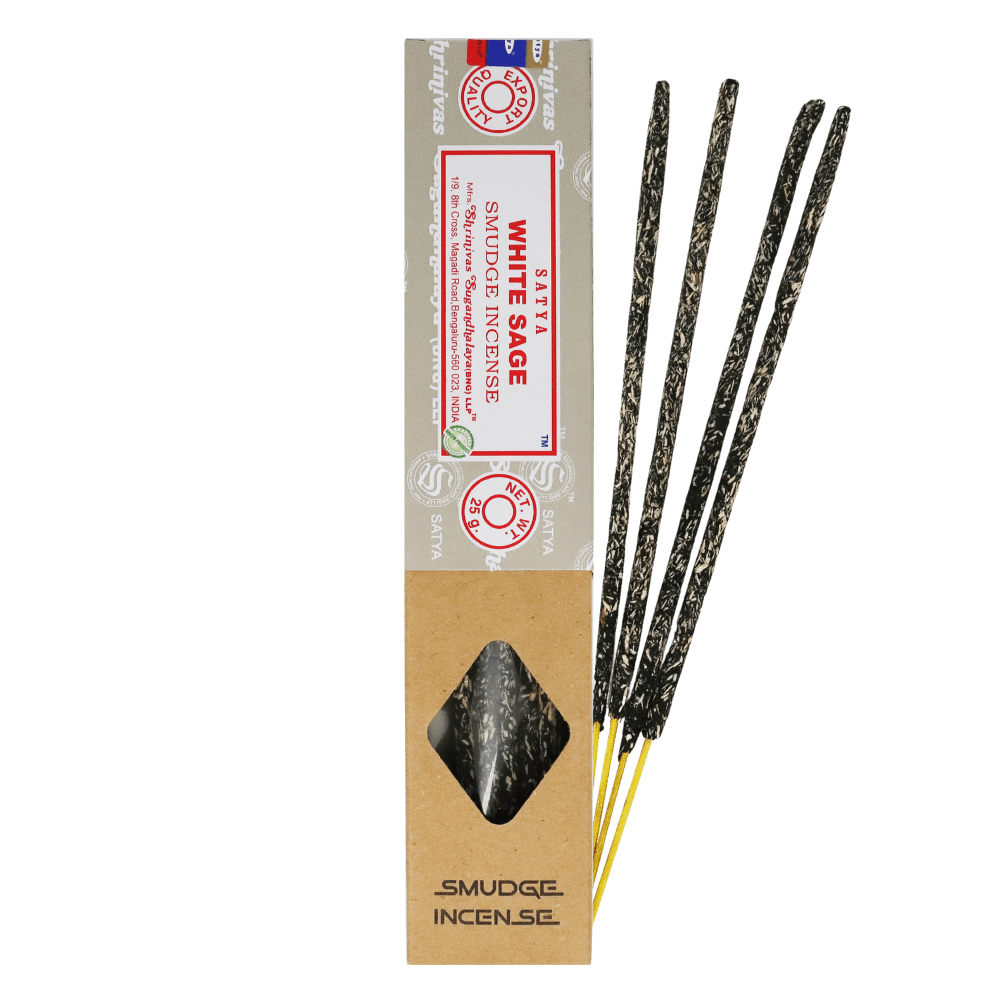 Salvia Bianca - Bastoncini d'incenso smudge - Satya Sai Baba - 25g
