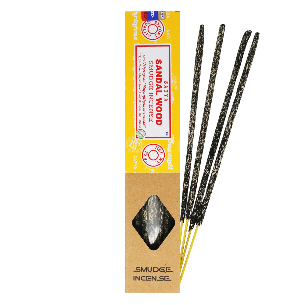Legno di Sandalo - Bastoncini d'incenso smudge - Satya Sai Baba - 25g